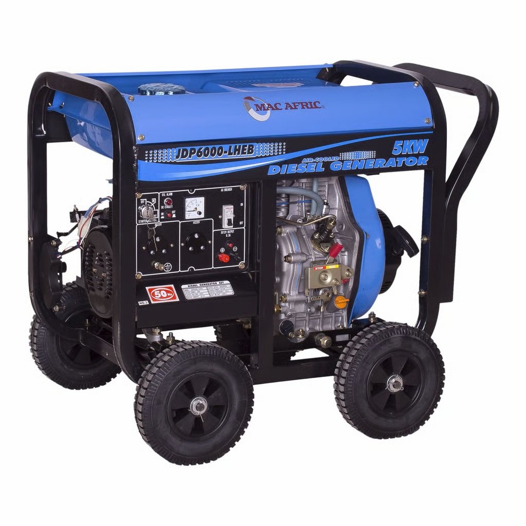 MAC AFRIC 6.5 kVA (5 KW) Standby Diesel Generator For Sale