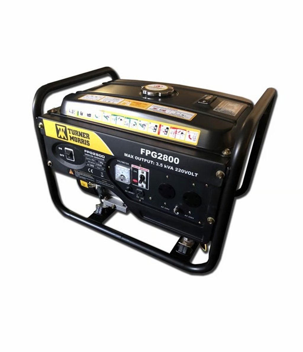 Turner Morris 2.8Kva Generator with Recoil Start For Sale